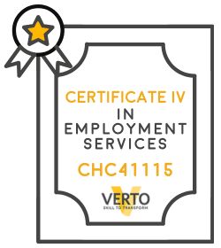 CHC41115 Certificate IV in Employment Services VERTO NSW