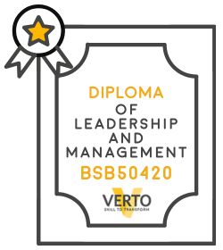 Diploma of Leadership and Management BSB50420 VERTO NSW